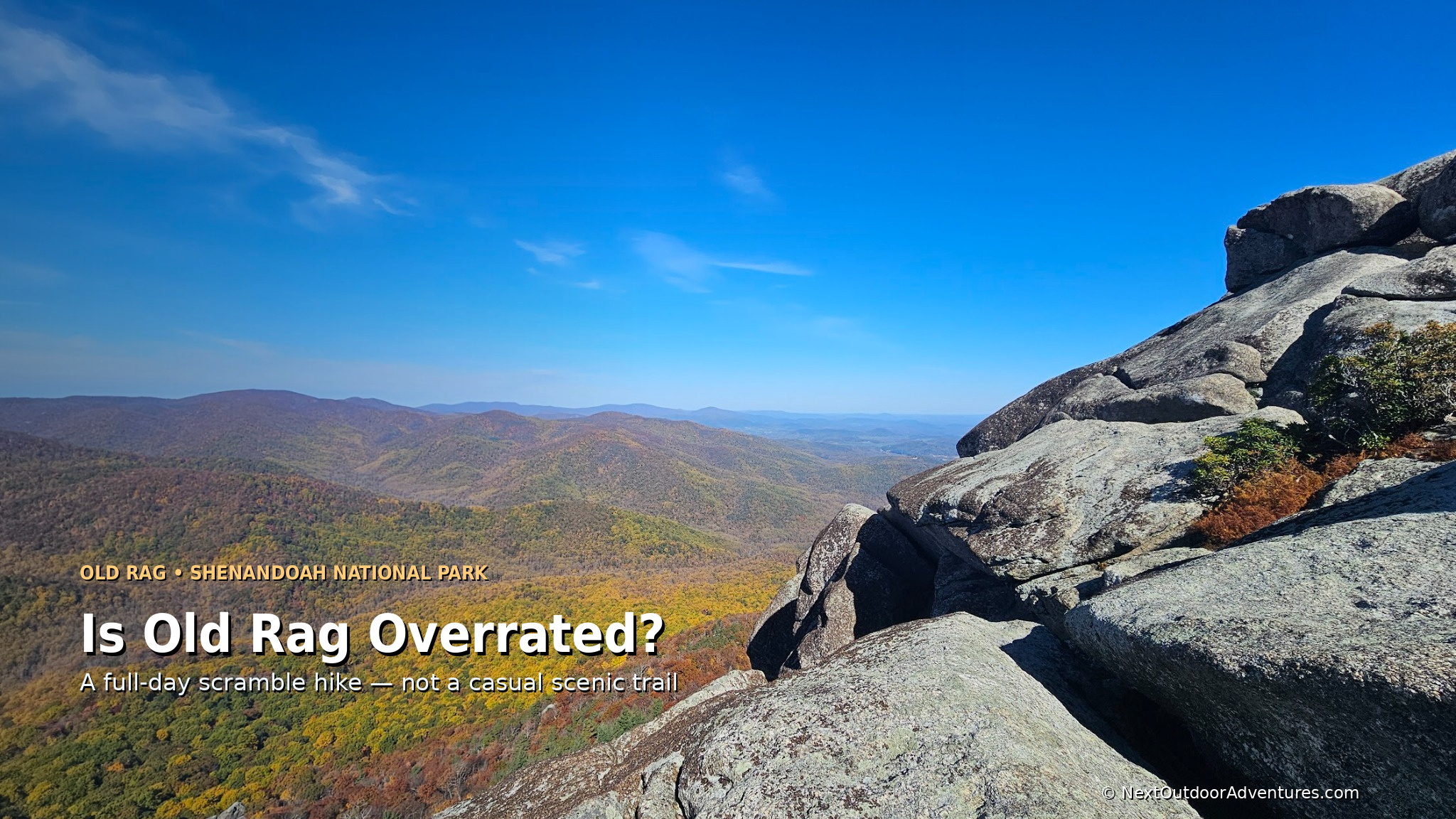 Is Old Rag Overrated — what to know before hiking Shenandoah’s most famous trail