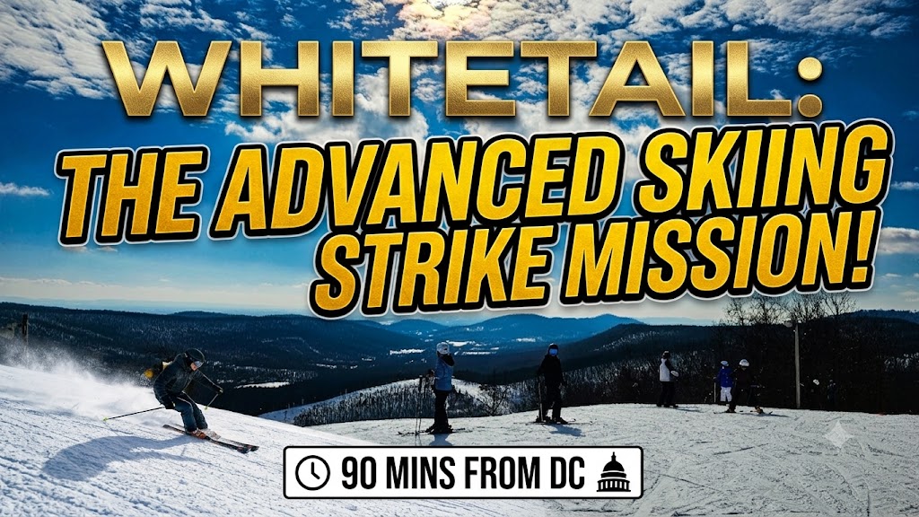 Whitetail Resort — best advanced skiing within 90 minutes of Washington DC